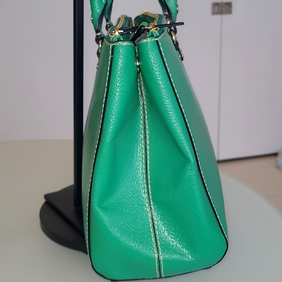 Kate Spade Green Satchel NWOT - Picture 2 of 9
